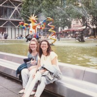 Impossible to resist the pÃ¢tisseries. Paris, France 1995